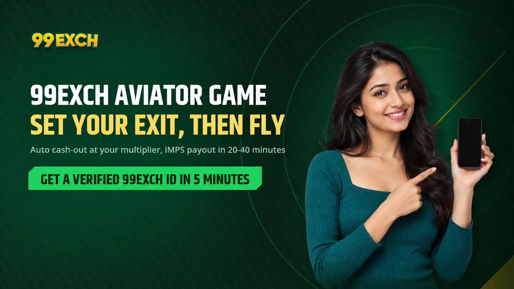 Aviator plane climbing over a rising multiplier curve on the 99exch casino screen with a cash-out marker
